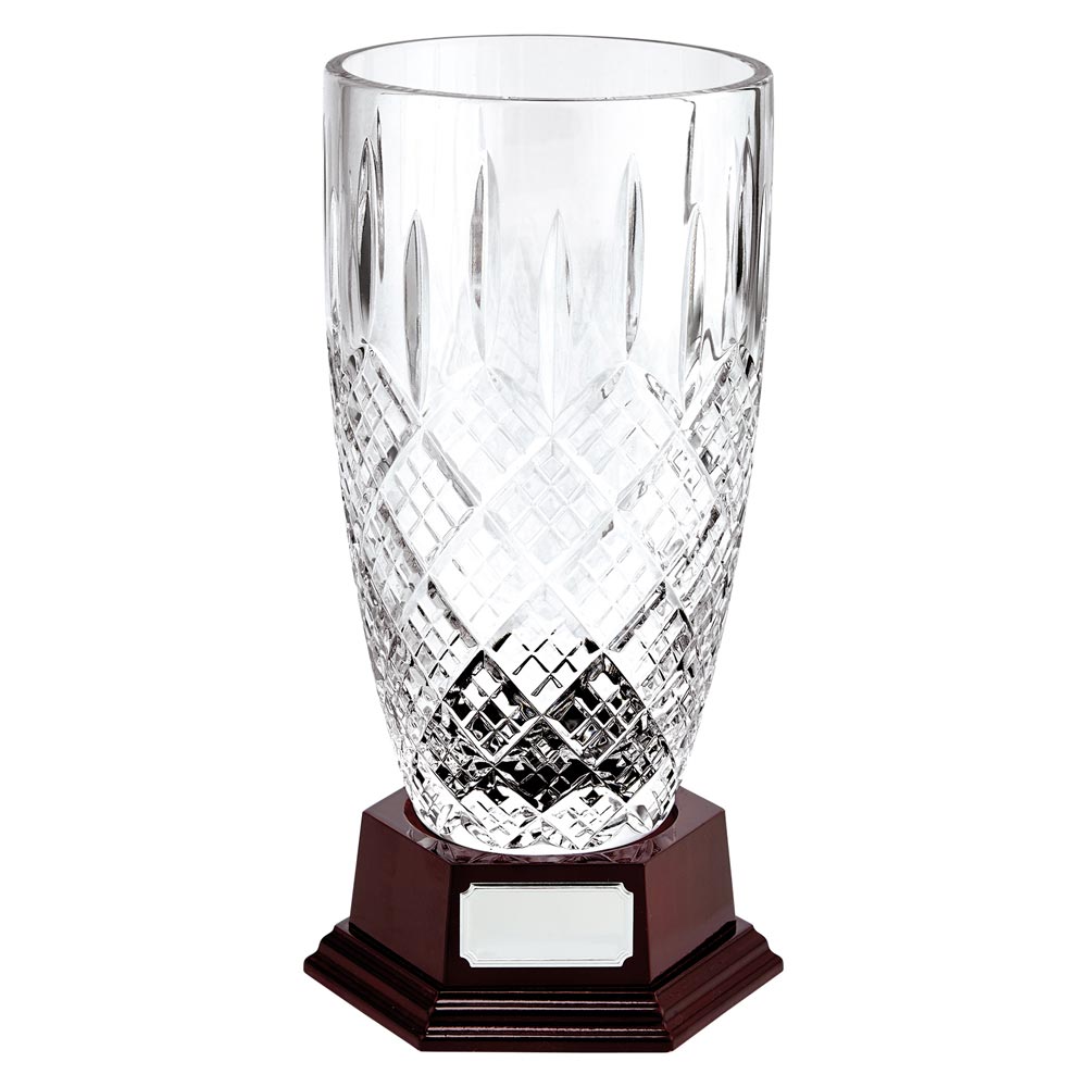 St. Bernica Crystal Vase
