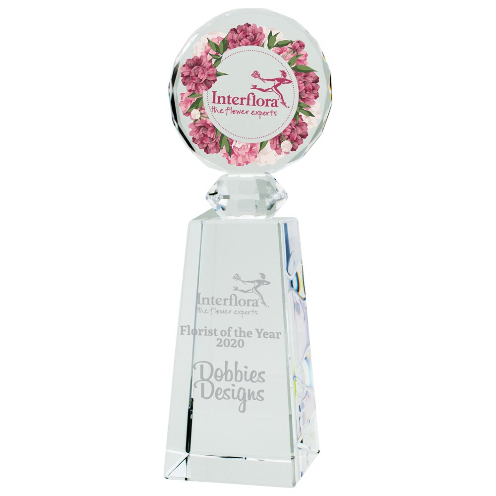 Eclipse Crystal Award 175mm  (55mm Width)