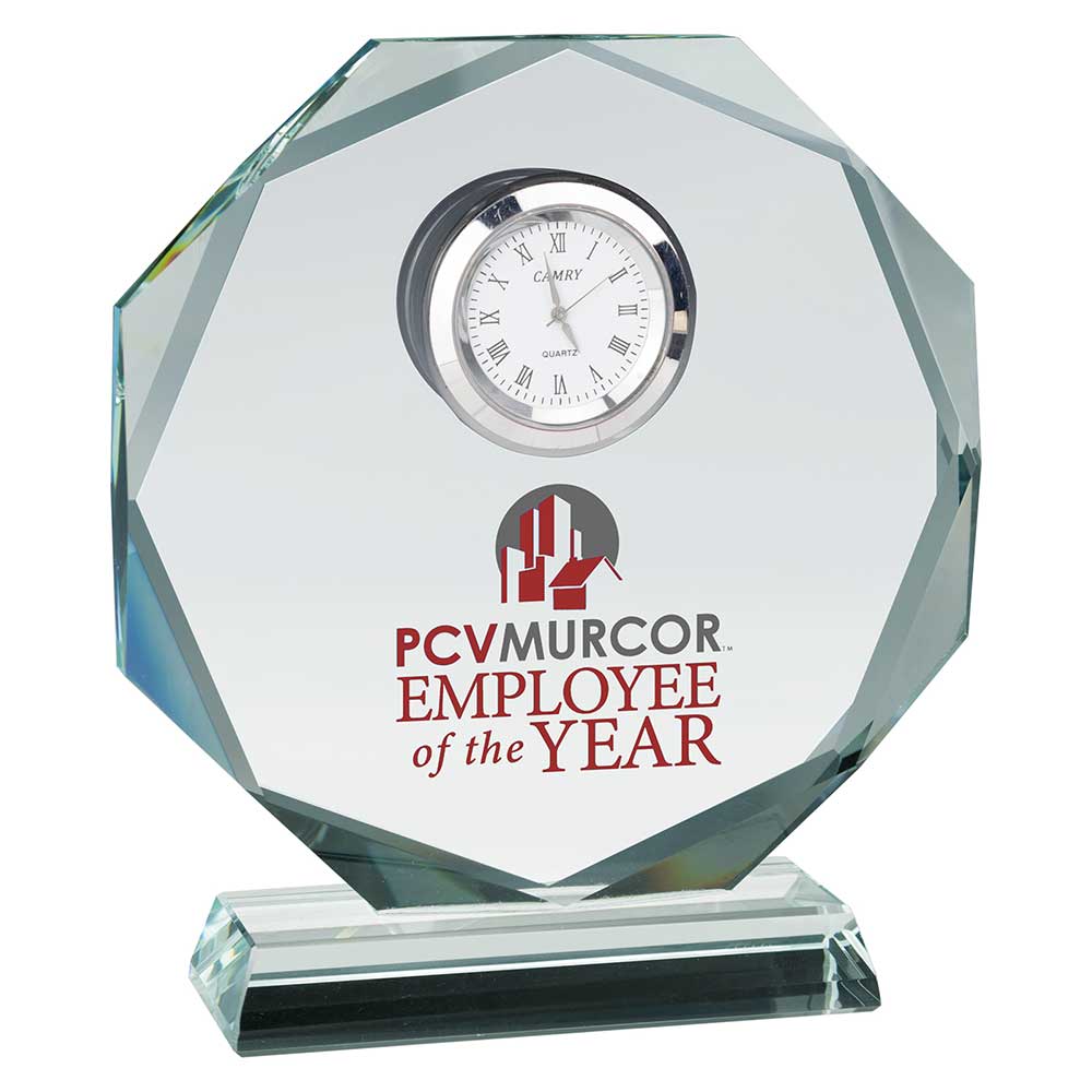 Recognition Clock Jade Award 135mm (10mm Width)
