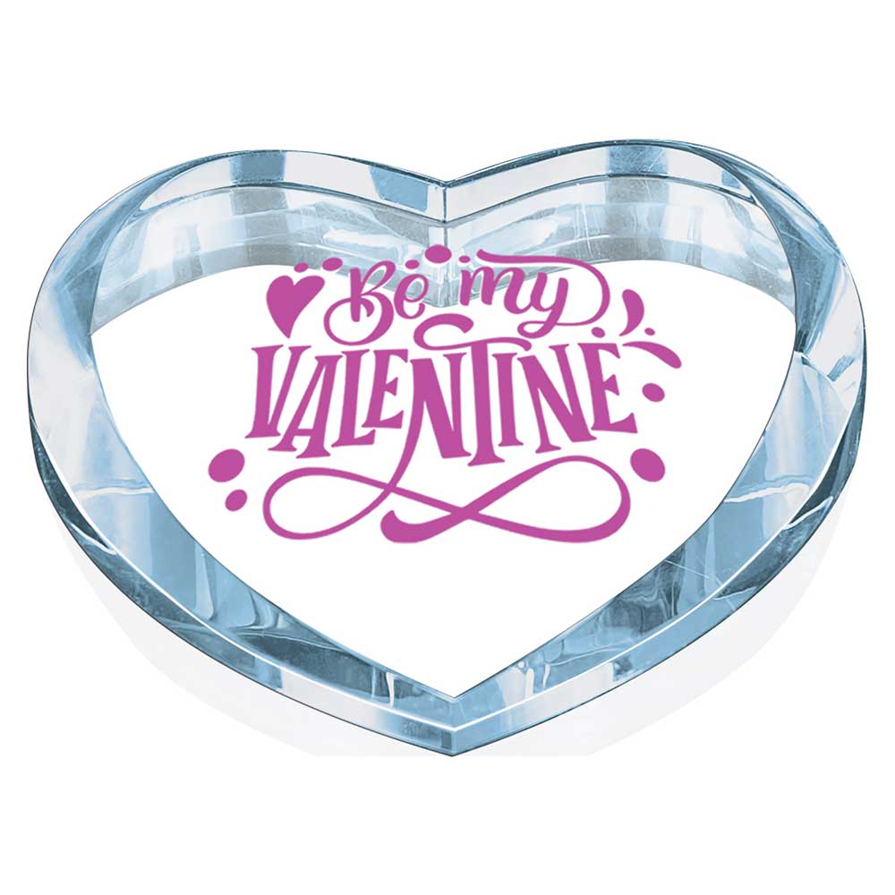 Passion Heart Paperweight 90mm (20mm Width)