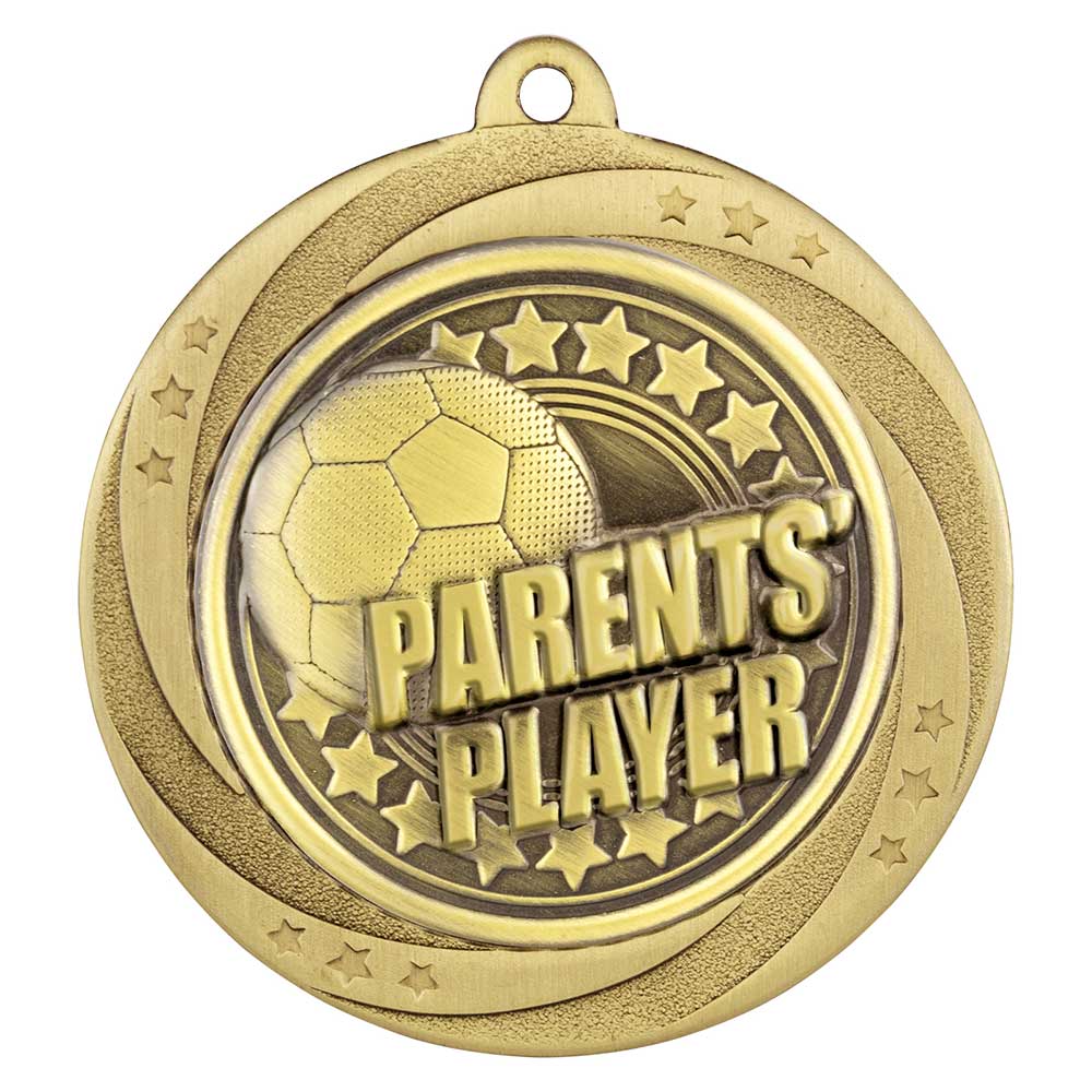 Superstar Parents Player Medal Gold 60mm