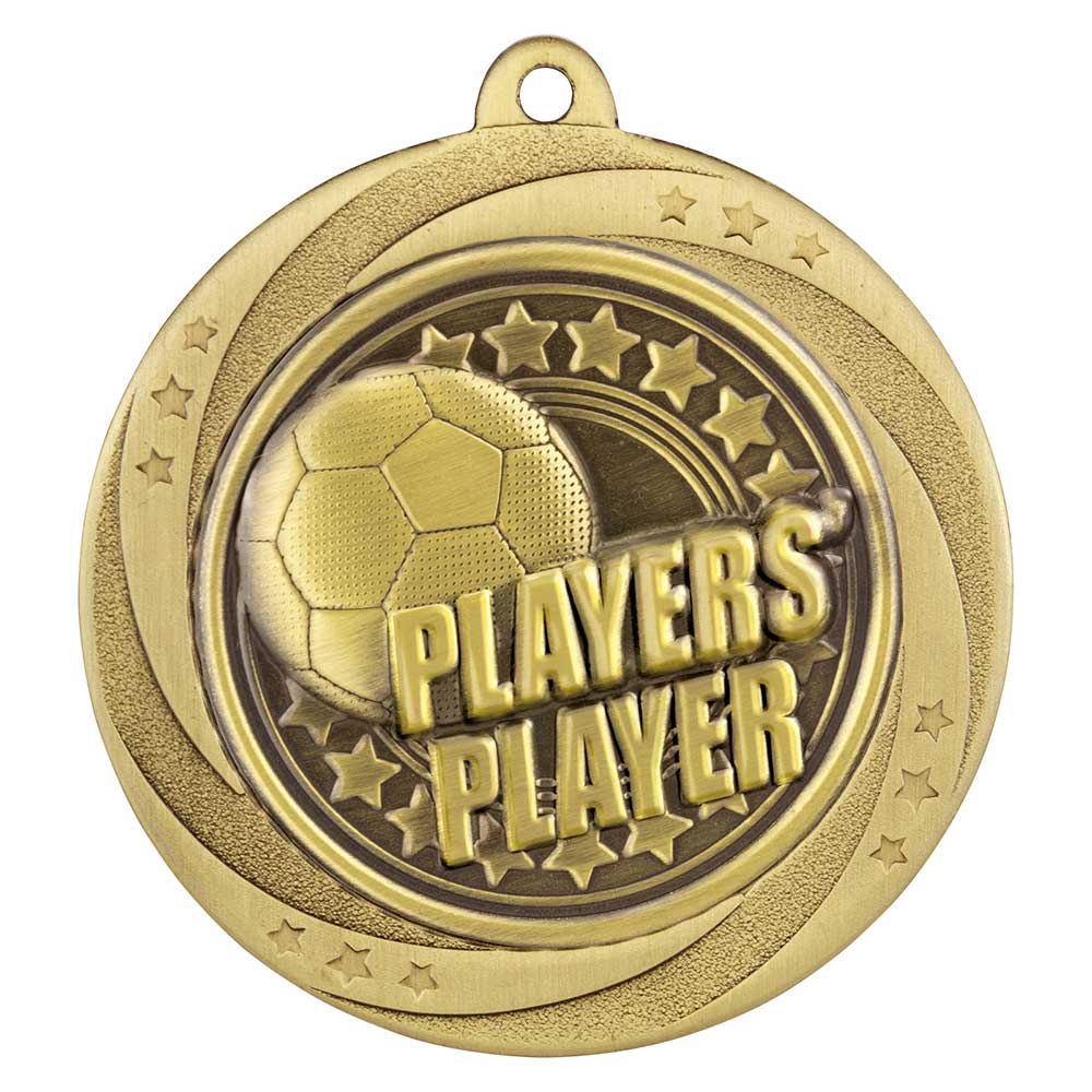 Superstar Players Player Medal Gold 60mm