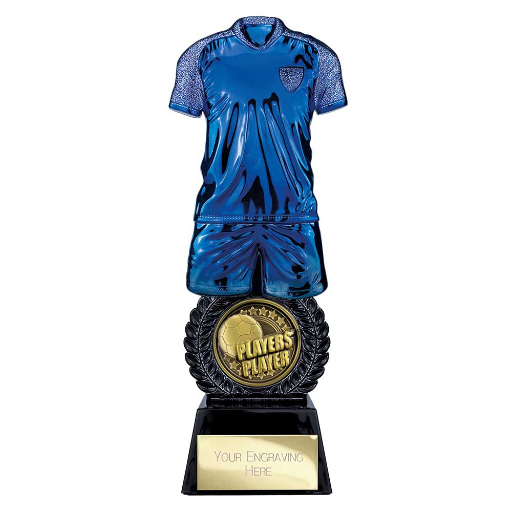 Intensity Football Players Player Award Blue & Carbon Black 260mm
