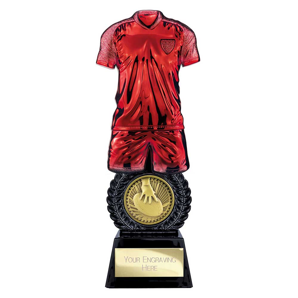Intensity Rugby Award Red & Carbon Black 260mm