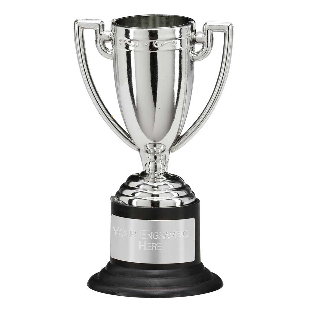 Goliath Plastic Cup Silver 100mm