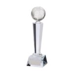 Interceptor Football Crystal Award ( Width)