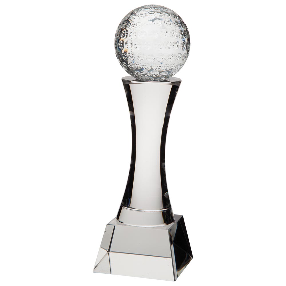 CR20232A.jpg Quantum Golf Crystal Award 220mm - Image 1