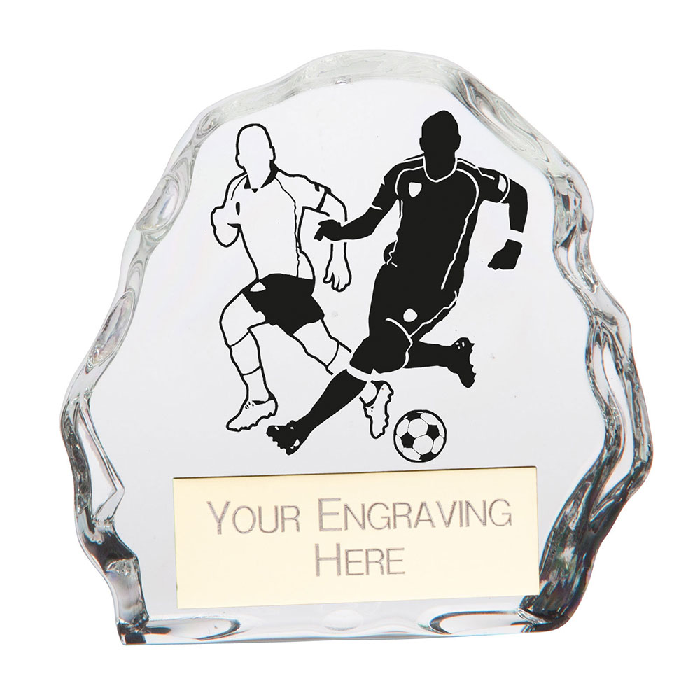 CR22237A.jpg Mystique Football Male Glass Award - Image 1