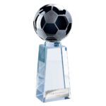 Cataclysm Football Glass Black & Clear ( Width)