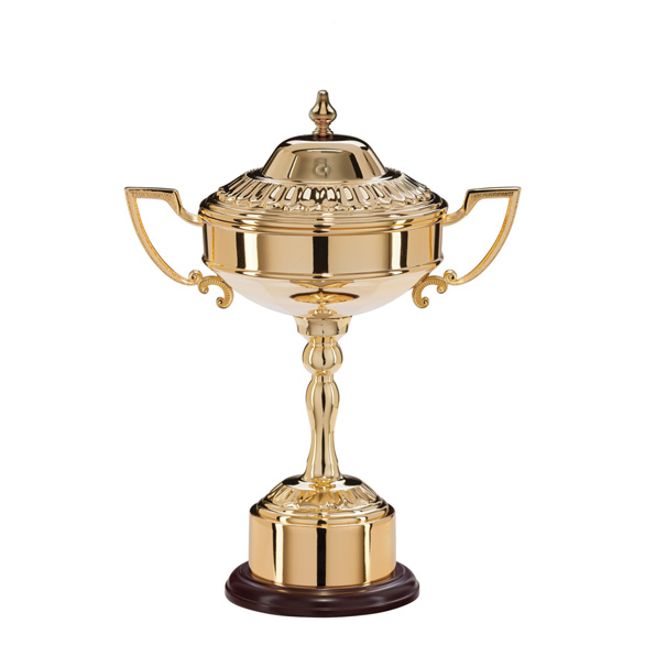 GP16312A.jpg Sterling Gold Plated Cup 285mm - Image 1