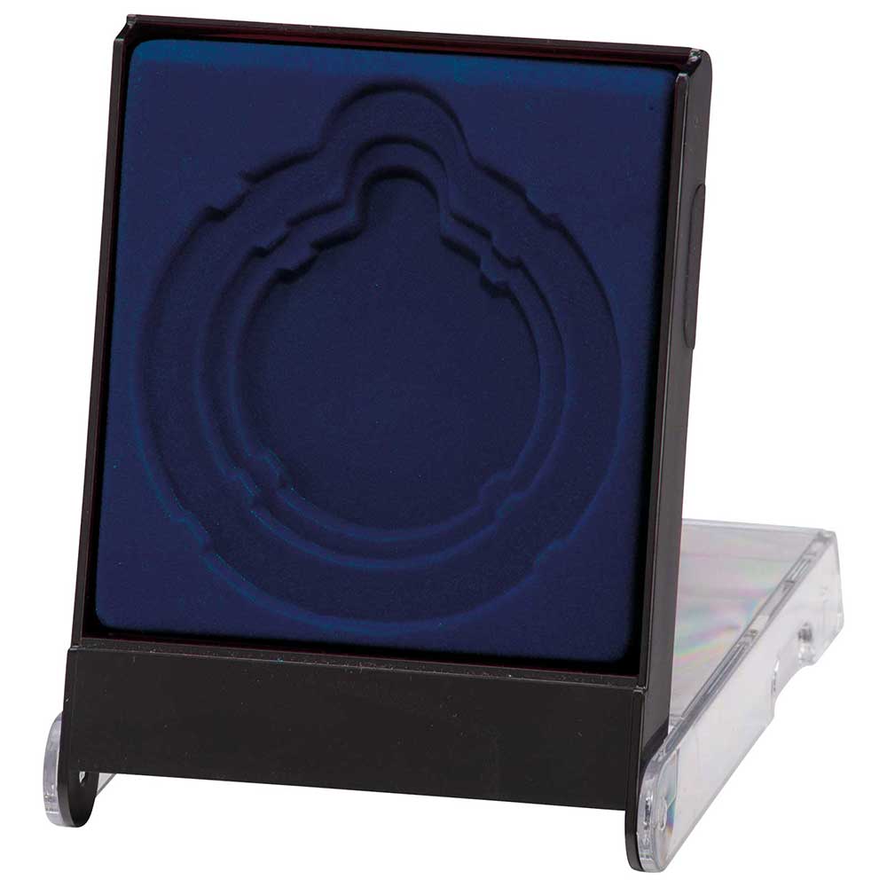 MB23084A.jpg Citadel Medal Box Blue for 50/55/70mm medal 115x90x15mm - Image 1