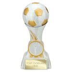 Attack Strike Football Award White & Gold