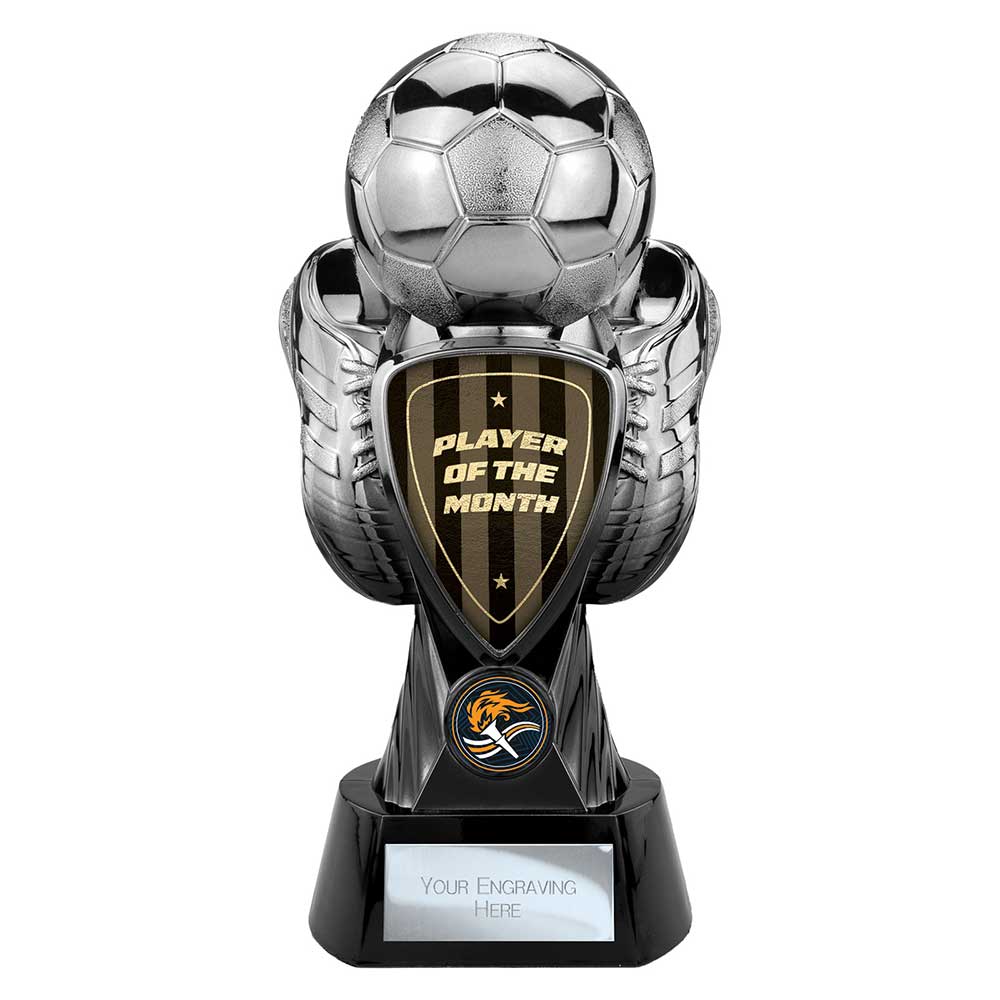 PA26128D.jpg Tournament Heavyweight Player of Month Gunmetal & Black - Image 1