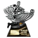 Power Strike Football Player of Match Gunmetal & Black