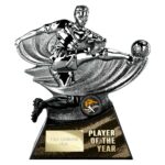 Power Strike Football Player of Year Gunmetal & Black