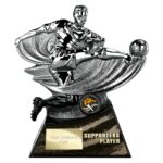Power Strike Football Supporter Player Gunmetal & Black