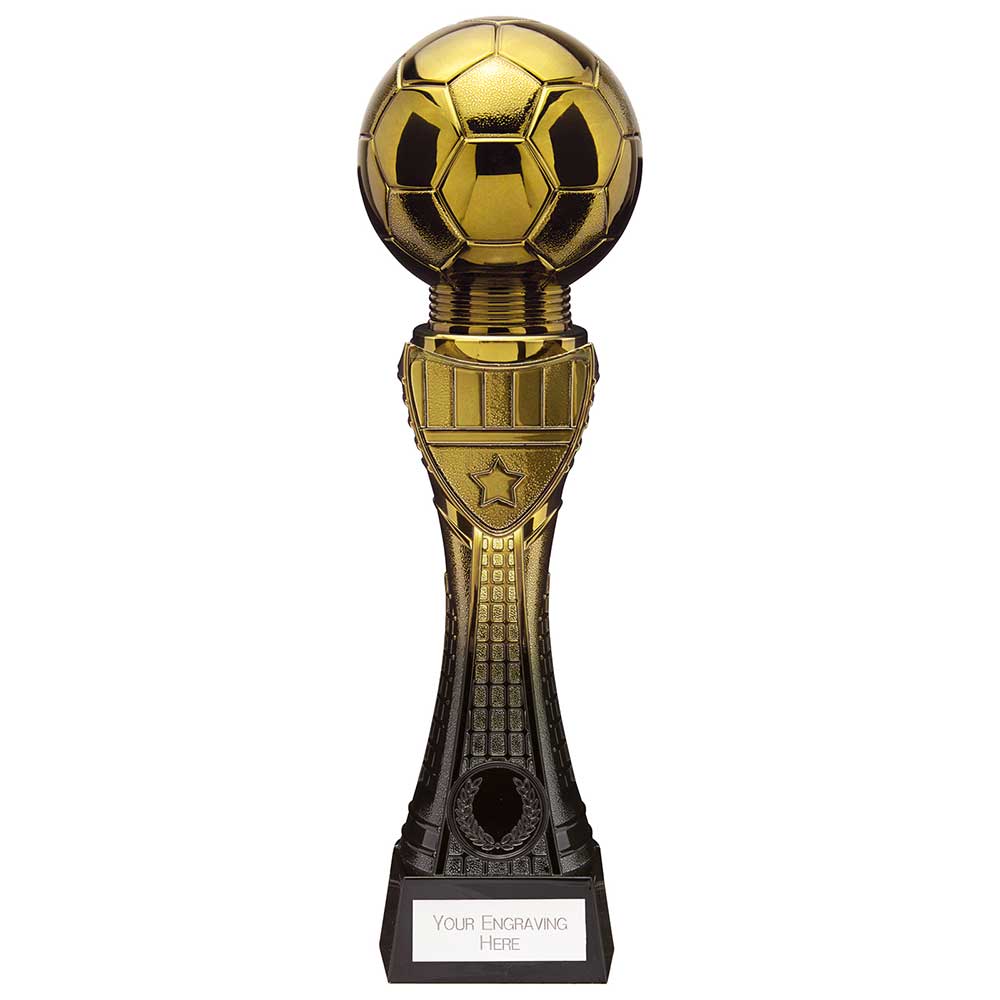 PM24062B.jpg Fusion Viper Tower Football Black & Gold - Image 1