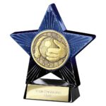 Superstar Goalkeeper Award Blue & Black
