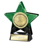 Superstar Football Award Green & Black