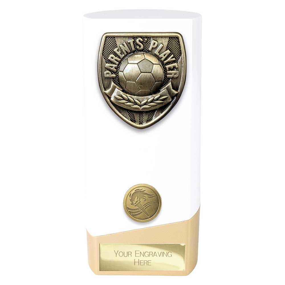 PW25108A.jpg Prime Cobra Parents Player Award White & Gold - Image 1