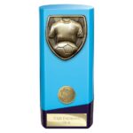 Prime Cobra Football Shirt & Ball Award Blue & Purple