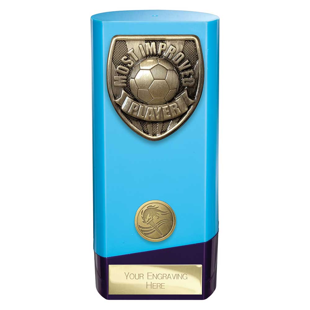 PX25107A.jpg Prime Cobra Most Improved Player Award Blue & Purple - Image 1