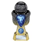 Tournament Heavyweight Blue Shirt Carbon Black &Gold