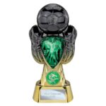 Tournament Heavyweight Green Shirt Carbon Black &Gold