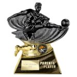 Power Strike Football Parents Player Carbon Black & Gold