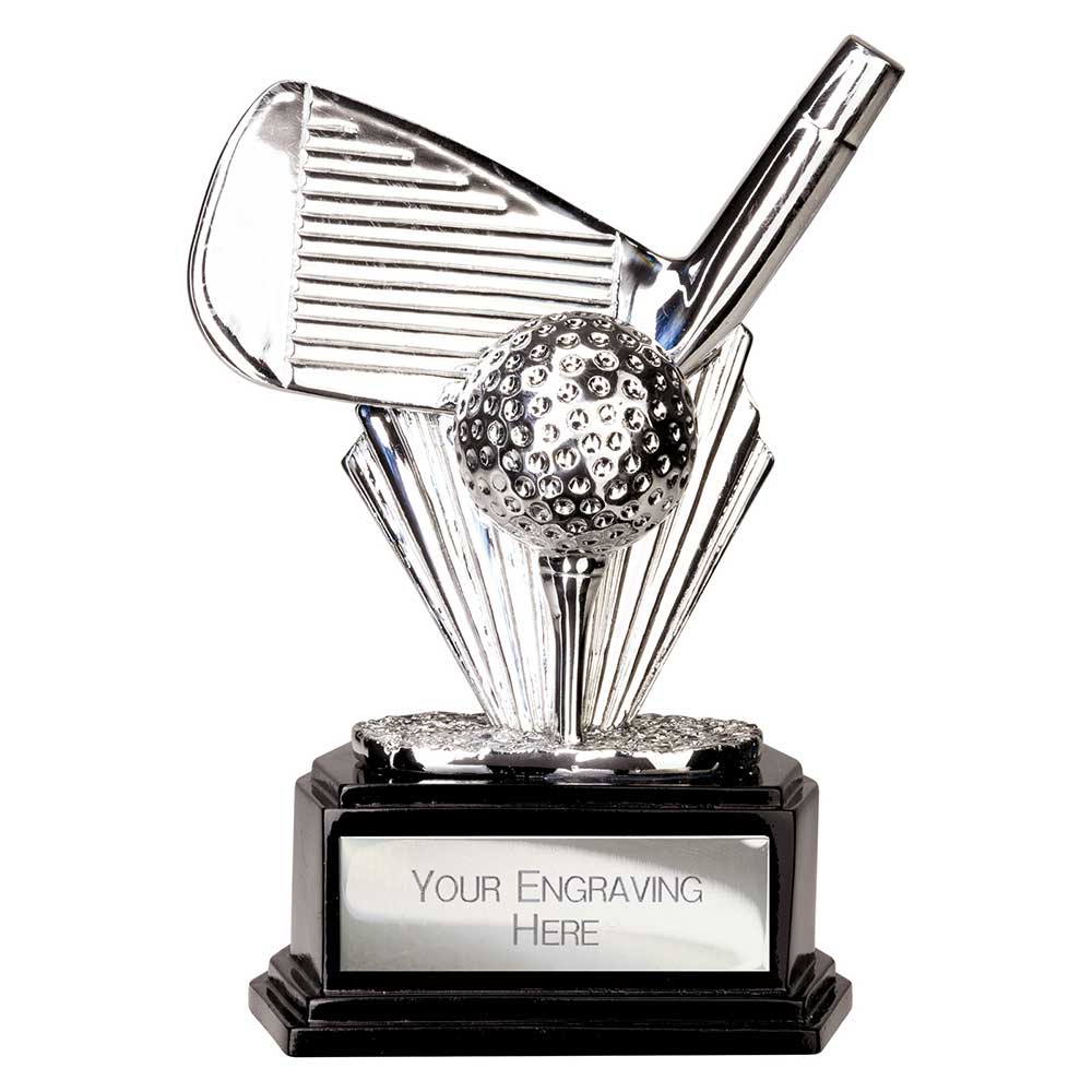 Belfry Golf Iron Resin Award Silver 150mm