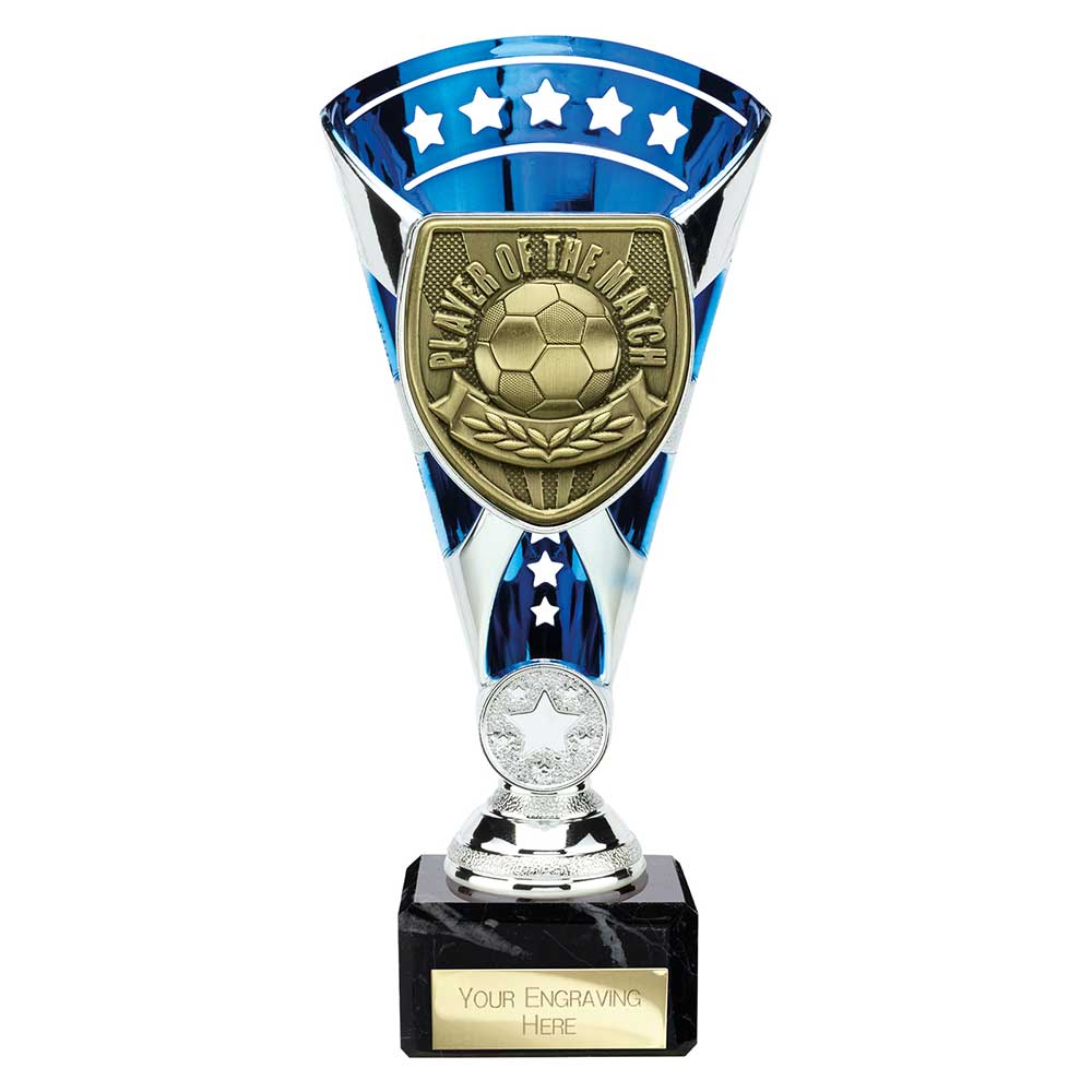 TB25113A.jpg Cobra Star Cup Player of Match Silver & Blue - Image 1