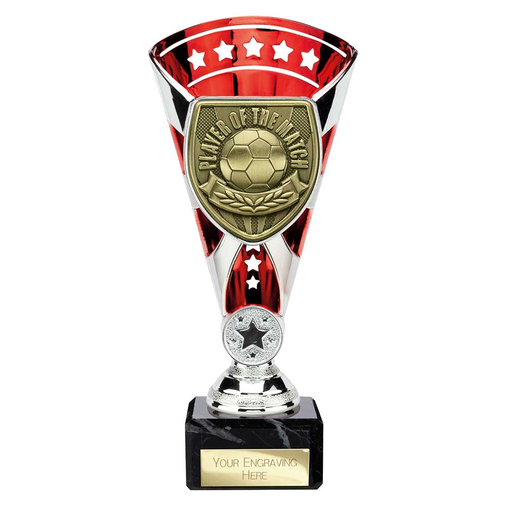 TD25113A.jpg Cobra Star Cup Player of Match Silver & Red - Image 1