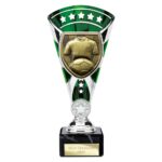 Cobra Star Cup Football Shirt & Ball Silver & Green