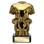 Fusion Viper Legend Football Shirt Black & Gold