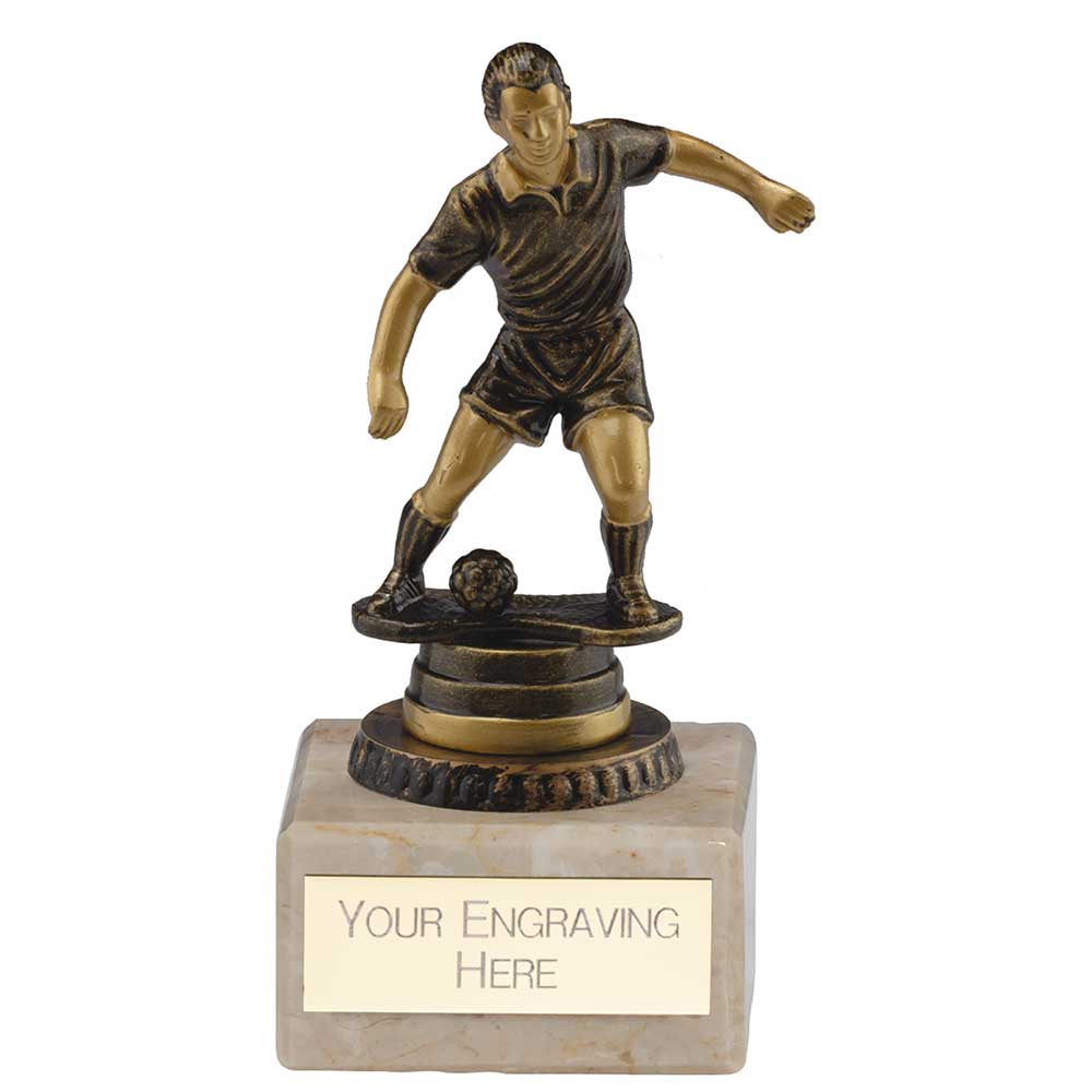 TR24551A.jpg Cyclone Football Player Antique Gold - Image 1