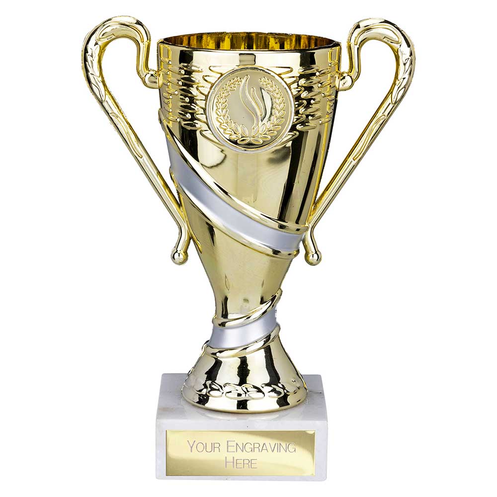 TR25316A.jpg Attrition Trophy Gold and Silver 145mm - Image 1