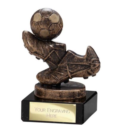 Agility Bronze Gold Football Trophy