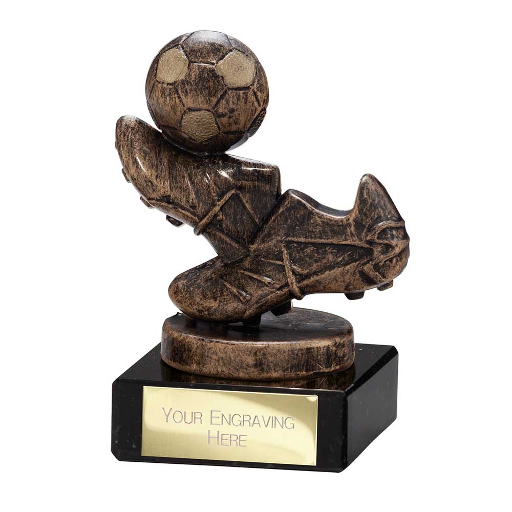 Agility Bronze Gold Football Trophy