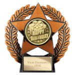 Emperor Star Happy Birthday Plaque