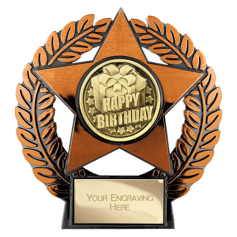 PL25165B.jpg Emperor Star Happy Birthday Plaque - Image 1