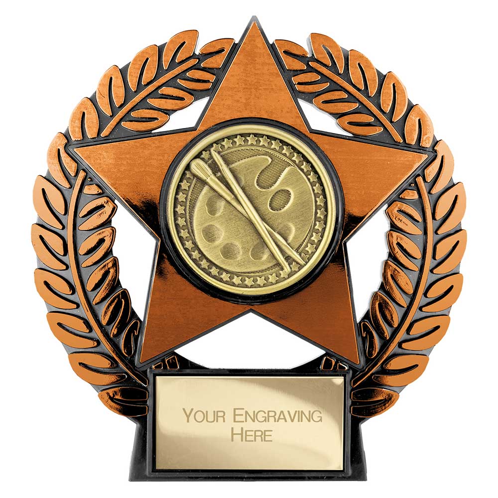 PL25173B.jpg Emperor Star Art Plaque - Image 1