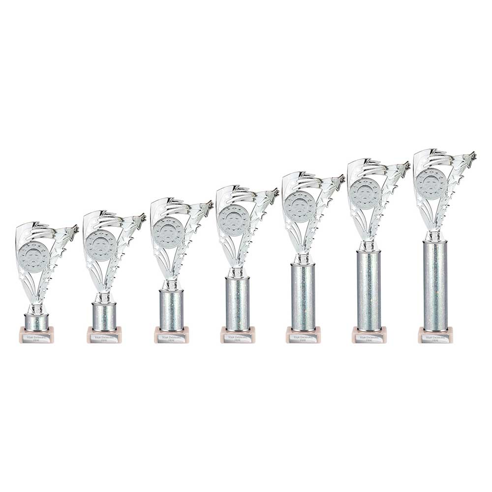 TR24515.jpg Frenzy Multisport Tube Trophy Silver - Image 1