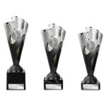 Rodeo Trophy Silver & Black