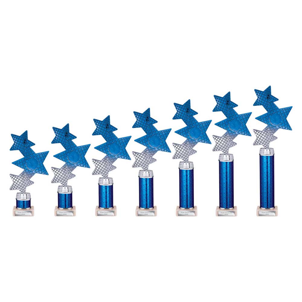 TR25599.jpg Trinity Star Multisport Tube Trophy - Image 1