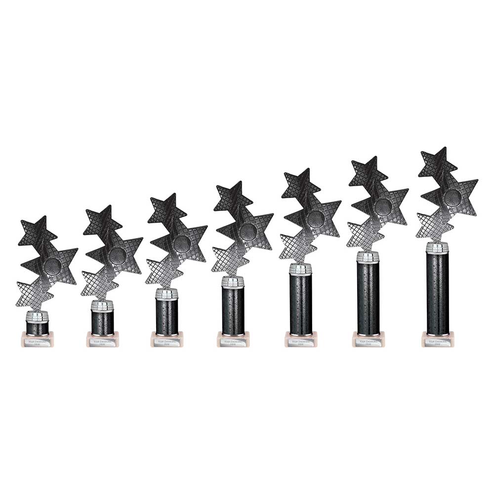 TR25602.jpg Trinity Star Multisport Tube Trophy - Image 1