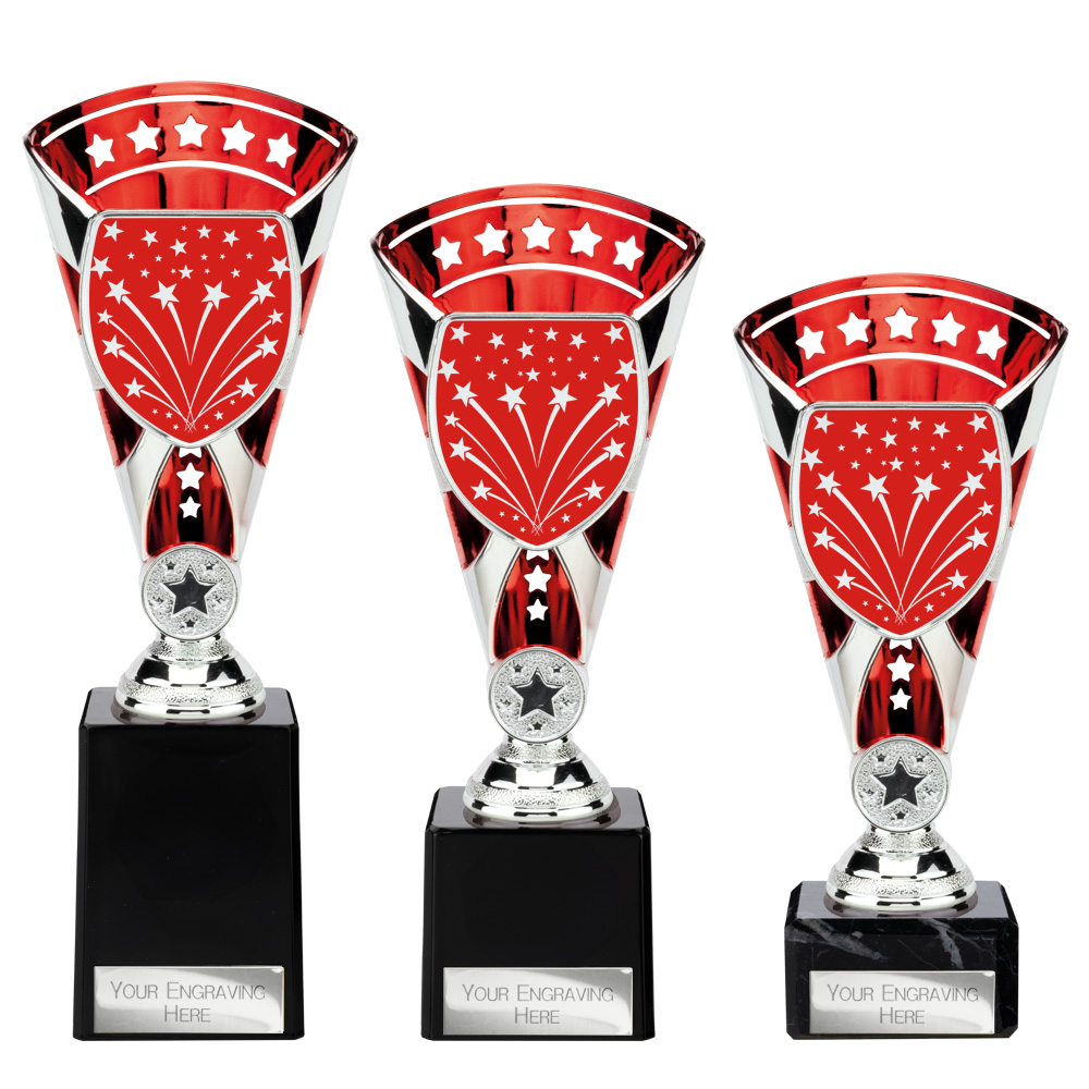 TR25663.jpg Cobra Star Multisport Cup Silver & Red - Image 1